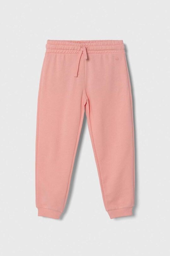 

Спортивные брюки из хлопка для мальчиков United Colors of Benetton, розовый