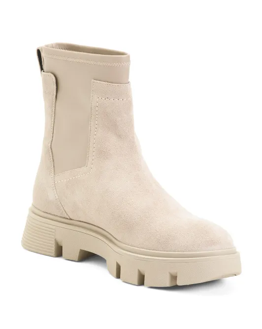 

Замшевые ботинки челси Vilde Comfort Geox, цвет Tan