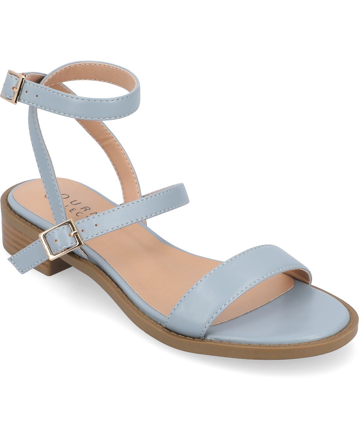 

Женские сандалии Gigie с ремешками Journee Collection, синий