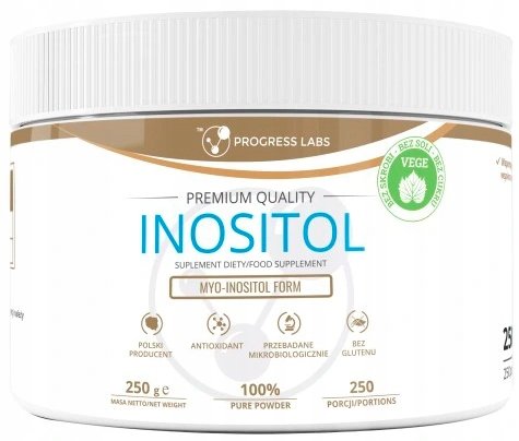 Progress Labs, Inositol, инозитол и витамин B, 250 г