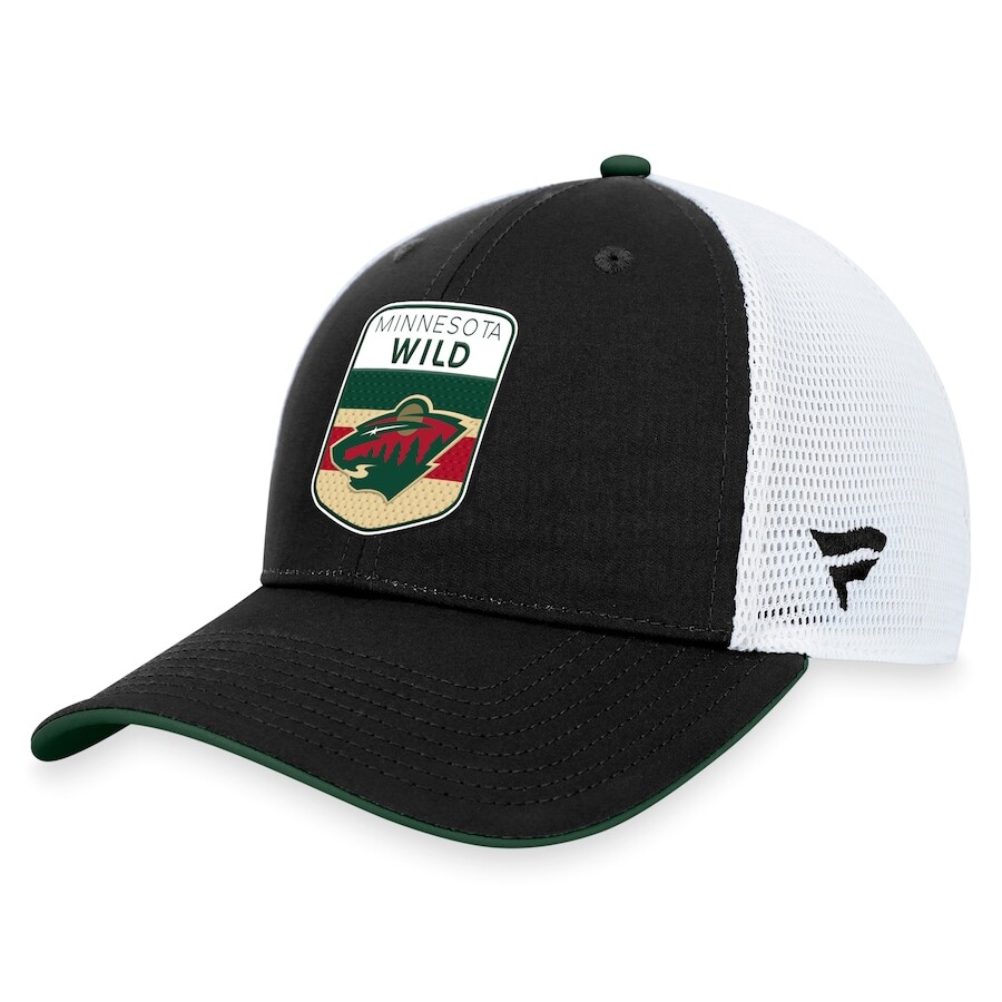 

Бейсболка Fanatics Branded Minnesota Wild, черный