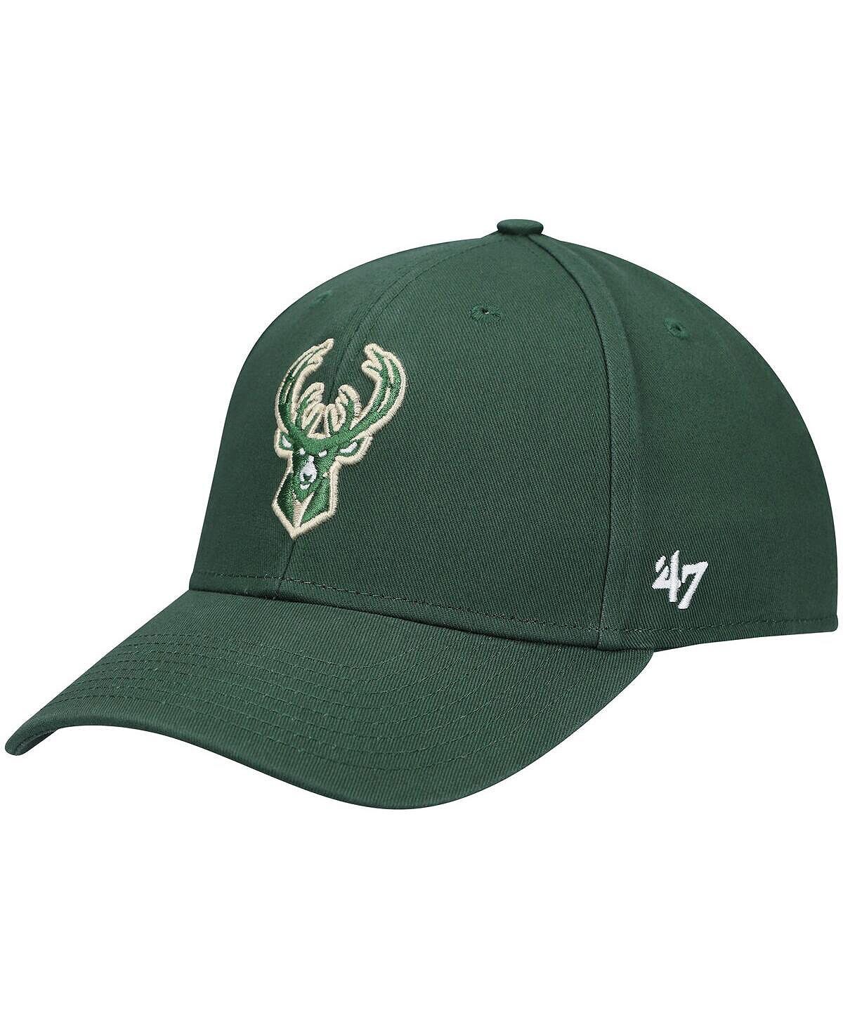 

Мужская регулируемая шляпа '47 Hunter Green Milwaukee Bucks Legend Mvp '47 Brand