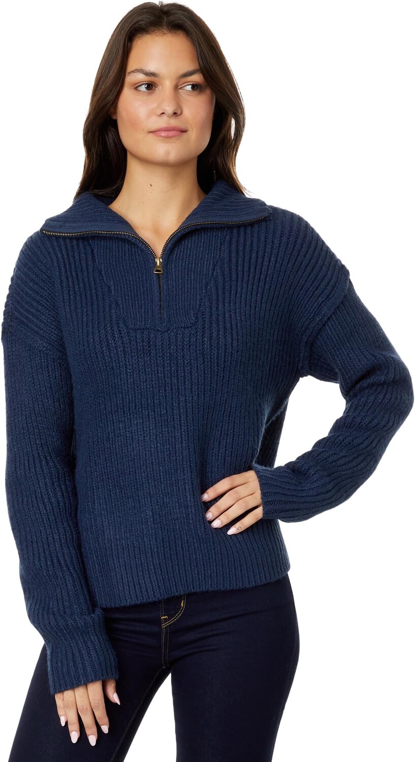 

Свитер-пуловер с молнией 1/2 Lucky Brand, цвет Cadet Navy