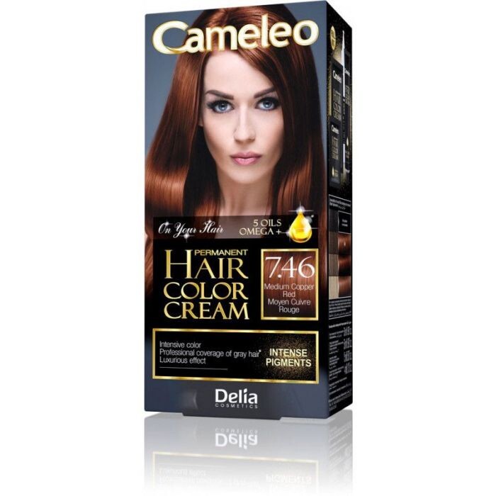 

Краска для волос Tinte Omega 5 Hair Color Cameleo, 7.46 Medium Copper Red