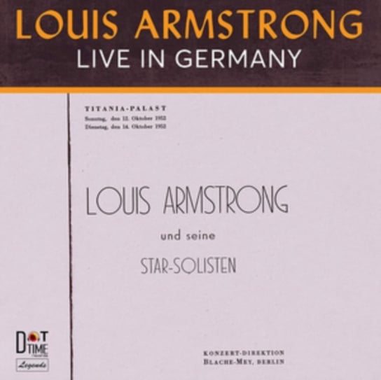Виниловая пластинка Louis Armstrong - Live in Germany