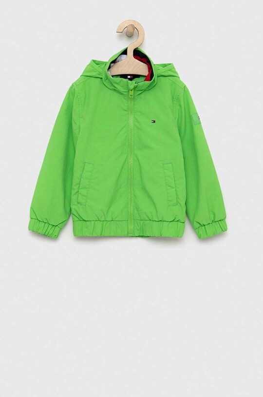 

Детская куртка Tommy Hilfiger, зеленый
