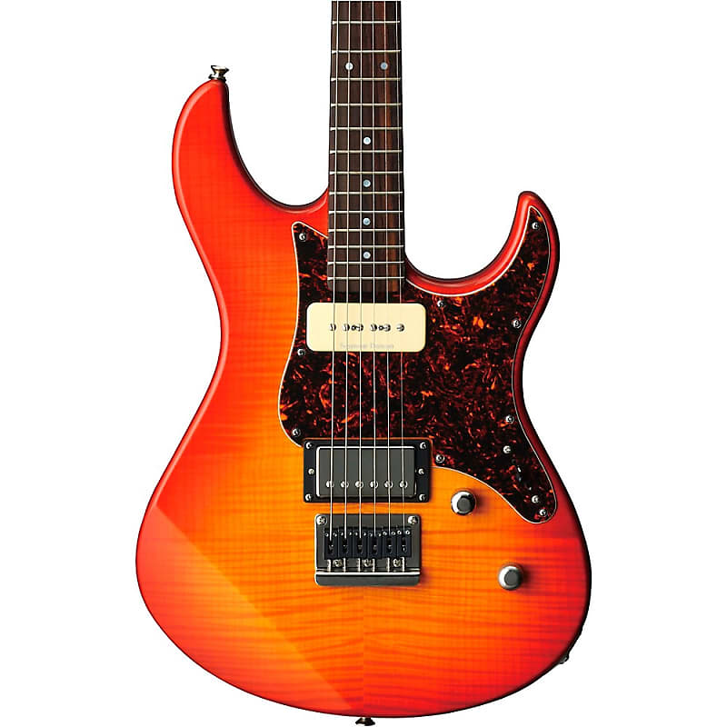 цена Электрогитара Yamaha Pacifica 611 Hardtail Electric Guitar Light Amber Burst