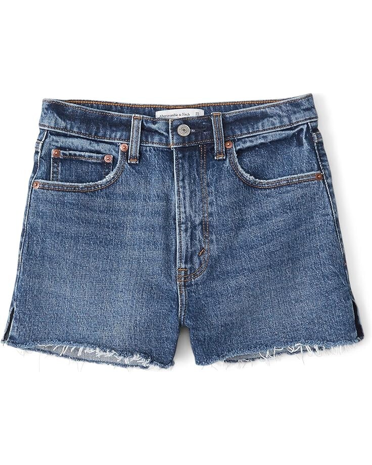 

Шорты Abercrombie & Fitch High Rise Mom Short, цвет Dark