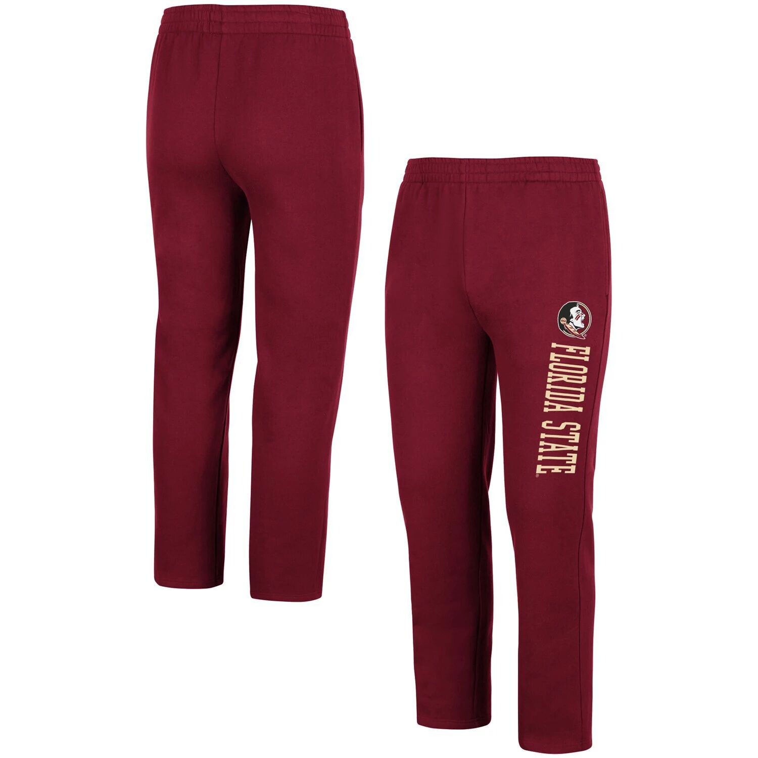 

Мужские флисовые брюки Colosseum Garnet Florida State Seminoles