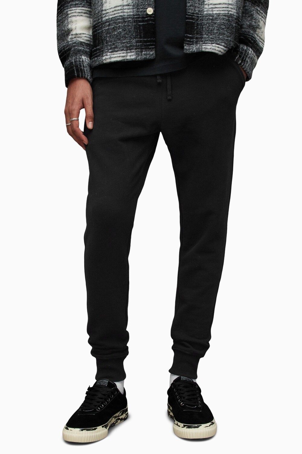 

Черные беговые брюки AllSaints Raven All Saints, черный