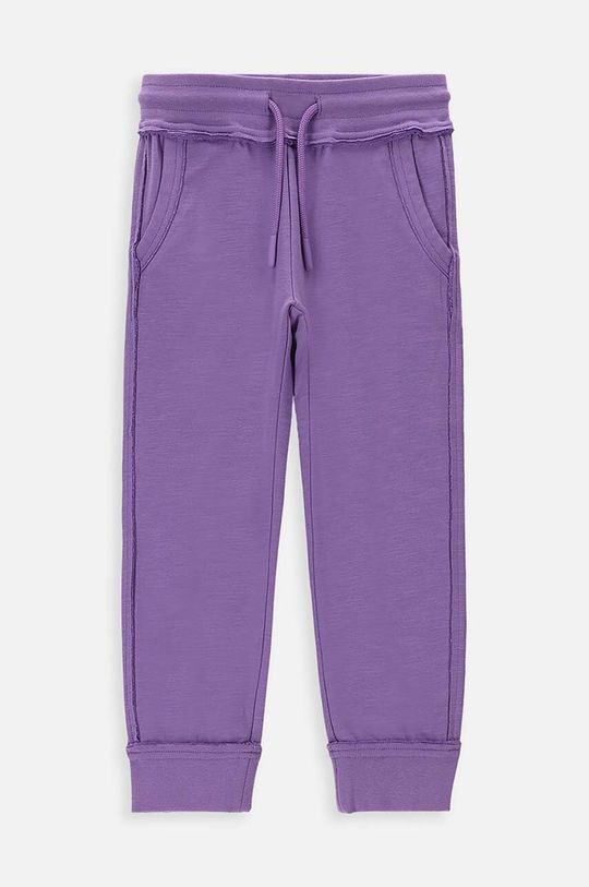 Детские спортивные брюки Coccodrillo, фиолетовый