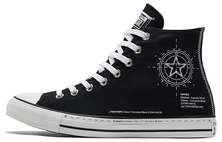 

Туфли Converse All Star Canvas унисекс, черные