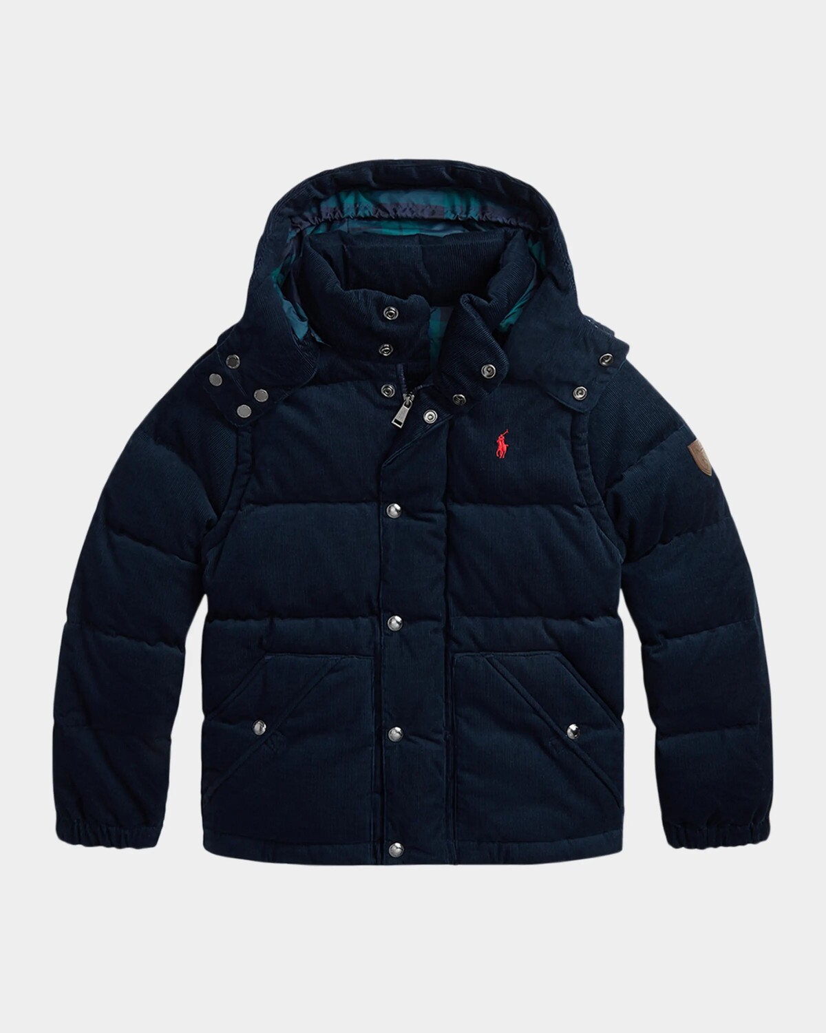

Вельветовая куртка для мальчика с вышивкой «Пони», размер 9–24 мес Ralph Lauren Childrenswear, цвет Aviator Navy