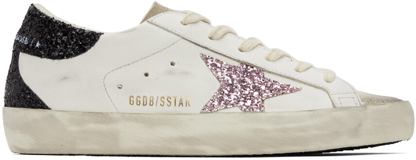 

Белые классические кроссовки Golden Goose Super-Star