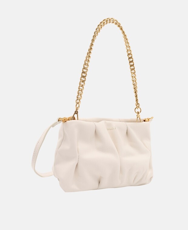 

Кожаная сумка через плечо Coccinelle, цвет Wool White