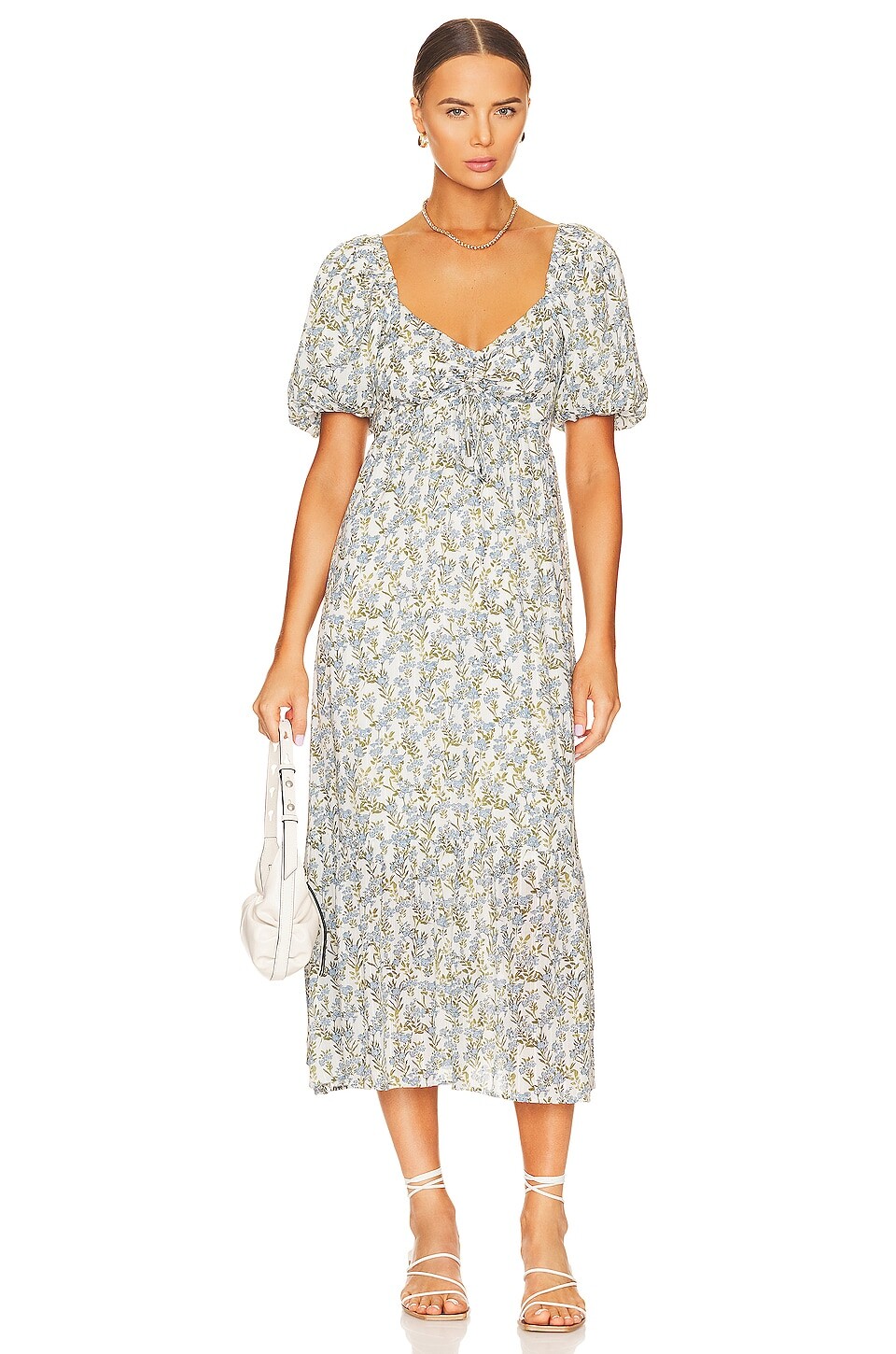 

Платье миди MINKPINK Juniper, цвет Blue Floral