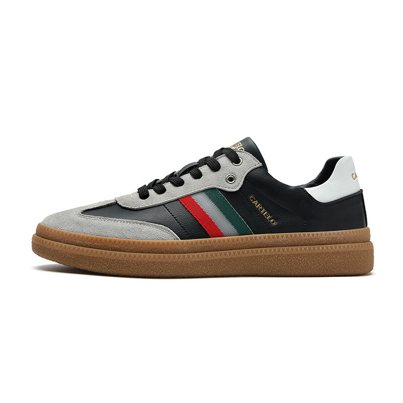 

Кроссовки CARTELO/Catilla crocodile Skateboarding Shoes Unisex Low-top, черный