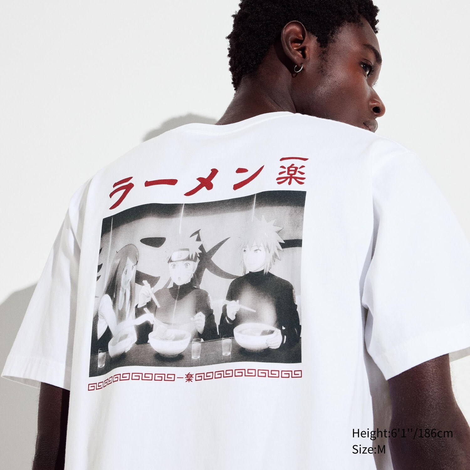 

Футболка Uniqlo Naruto с графикой, белый