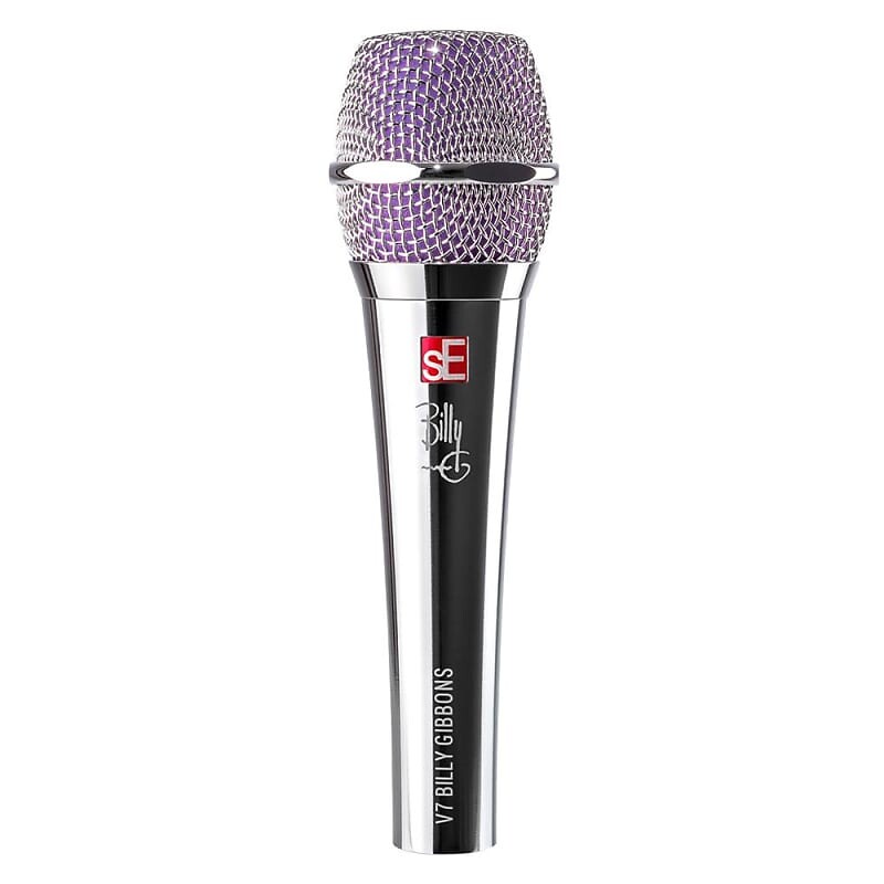 

Динамический микрофон sE Electronics V7-BFG Billy F. Gibbons Signature Handheld Supercardioid Dynamic Microphone