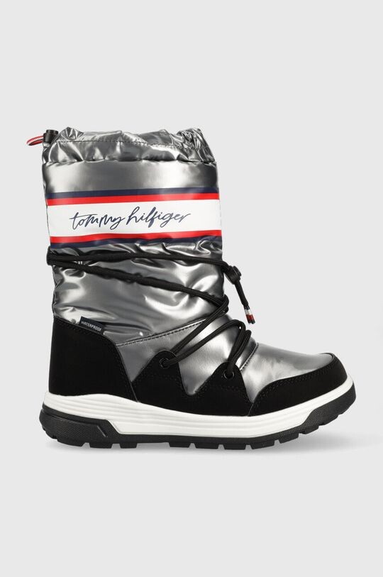 

Детские зимние ботинки Tommy Hilfiger, серебро