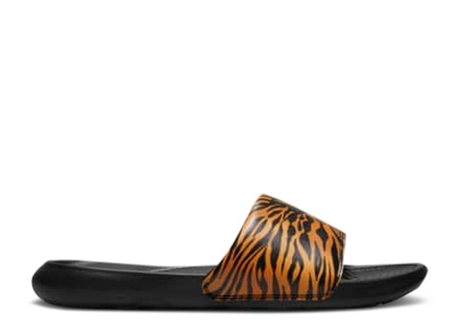 

Кроссовки Nike Wmns Victori One Printed Slide 'Cheetah Print - Black', черный