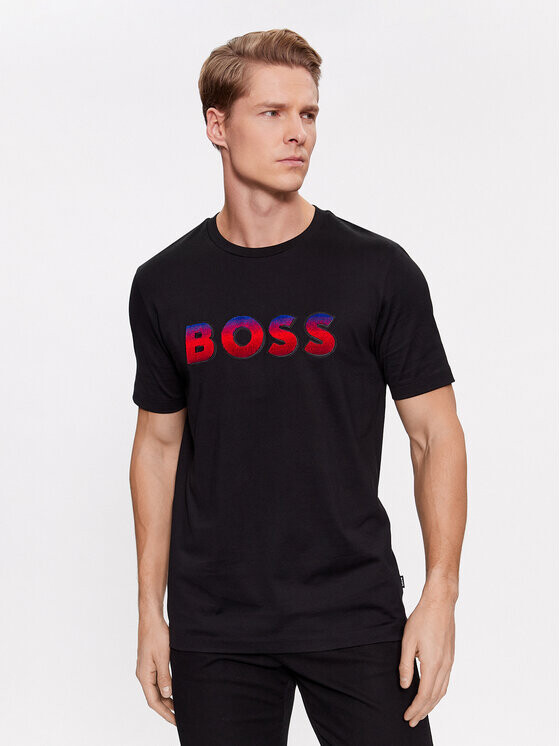 

Футболка стандартного кроя Boss, черный