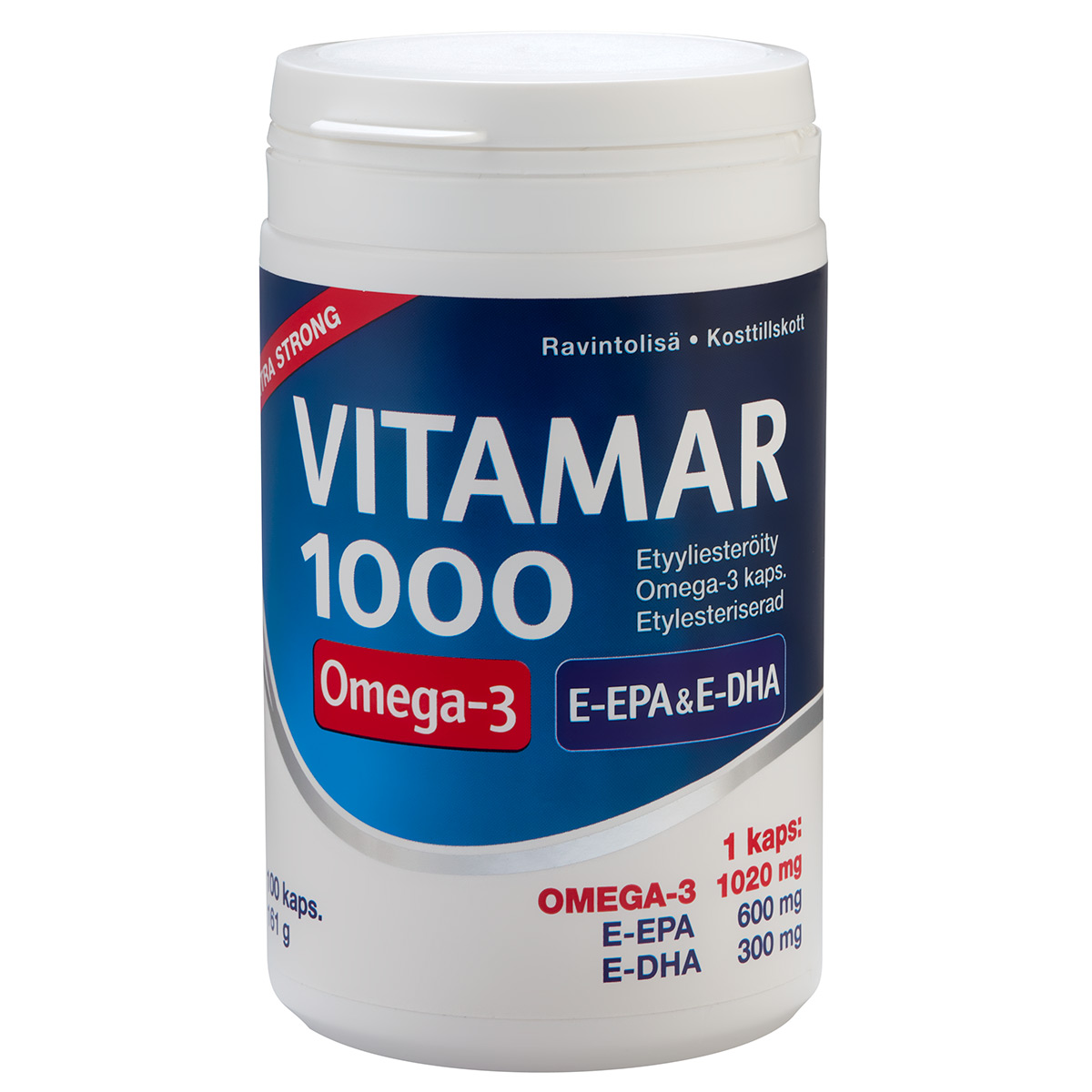 

Витаминно-минеральный комплекс Myllärin Vitamar 1000, 100 капсул