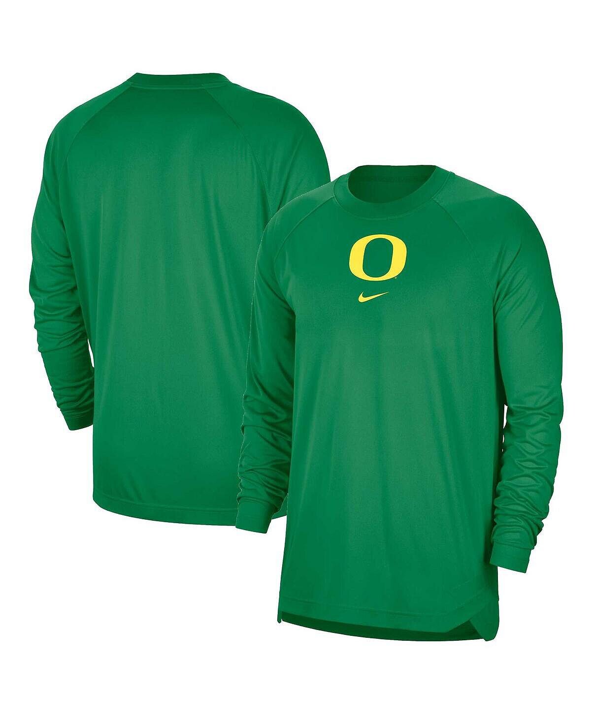 

Мужская зеленая футболка реглан Oregon Ducks Basketball Spotlight Performance Nike