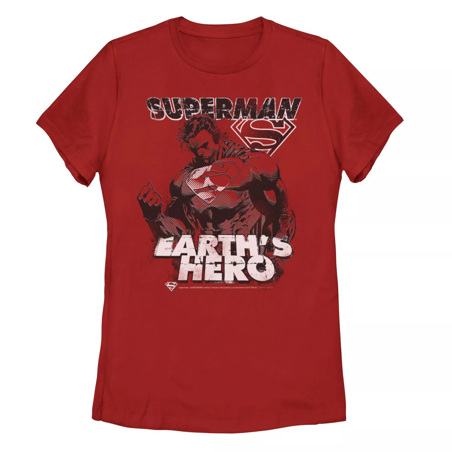 

Детская футболка с плакатом DC Comics Superman Earth's Hero Licensed Character