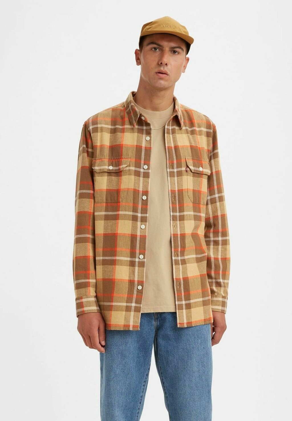 

Рубашка Levi's, бежевый