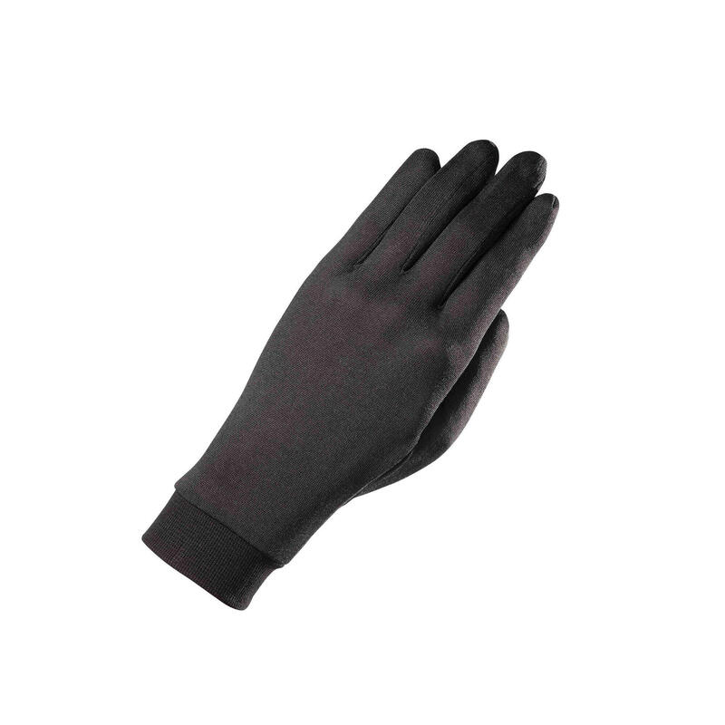 Перчатки MERINO LINER TOUCH черные дышащие водонепроницаемые ветрозащитные ZANIER, цвет schwarz