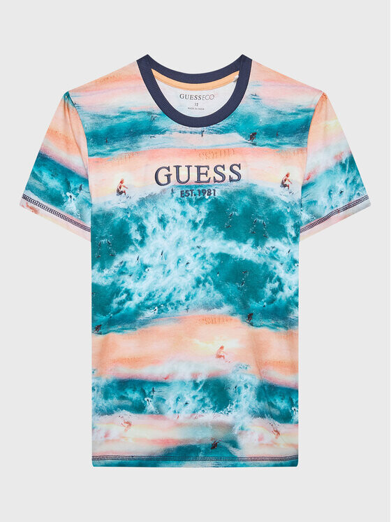

Футболка стандартного кроя Guess, мультиколор