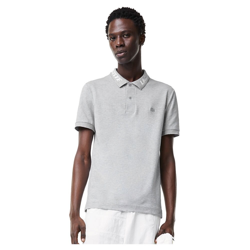 

Поло с коротким рукавом Lacoste PH9642, серый