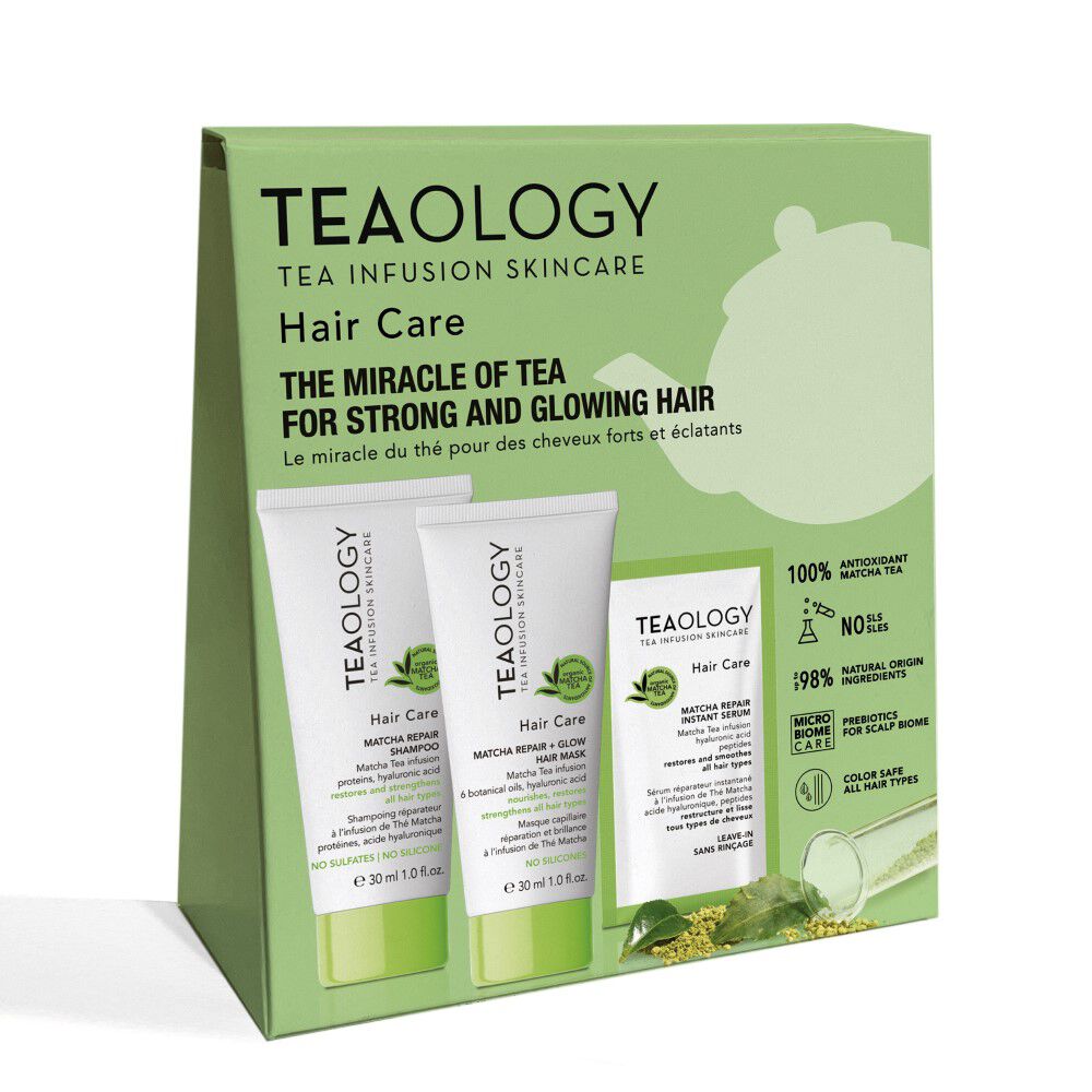 Набор: шампунь для волос Teaology Matcha, 3 мл парфюмерный набор teaology matcha lemon