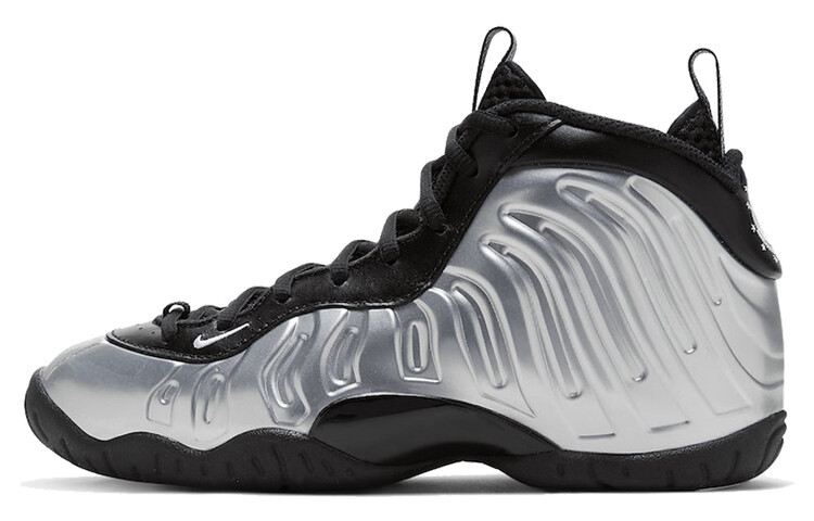 

Nike Little Posite One GS 'Chrome' Chrome/Белый/Черный/Лазерный малиновый
