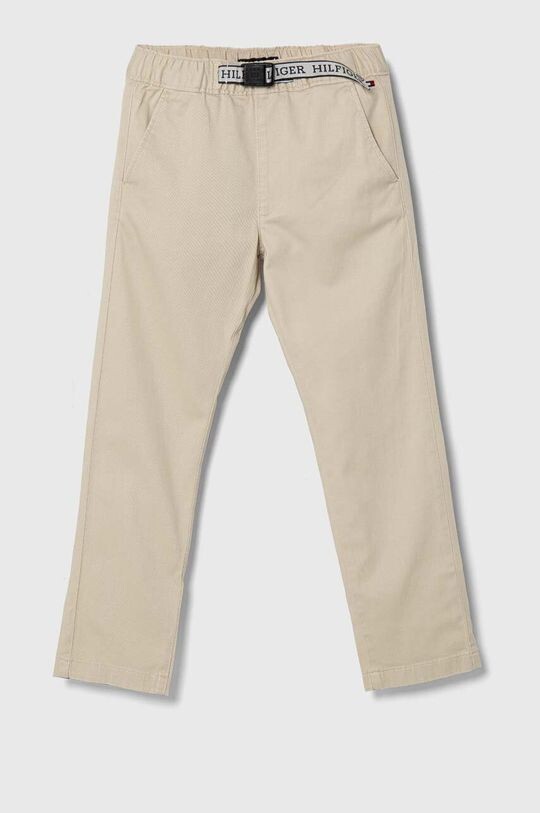 

Детские брюки Tommy Hilfiger, бежевый