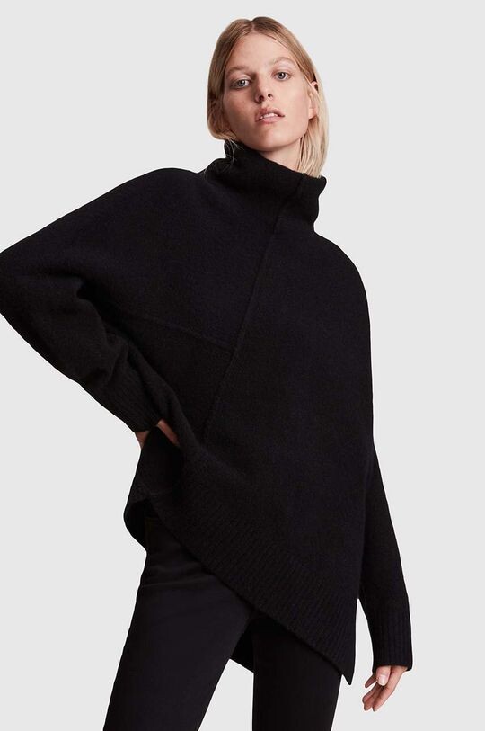 

Свитер LOCK ROLL NECK AllSaints, черный