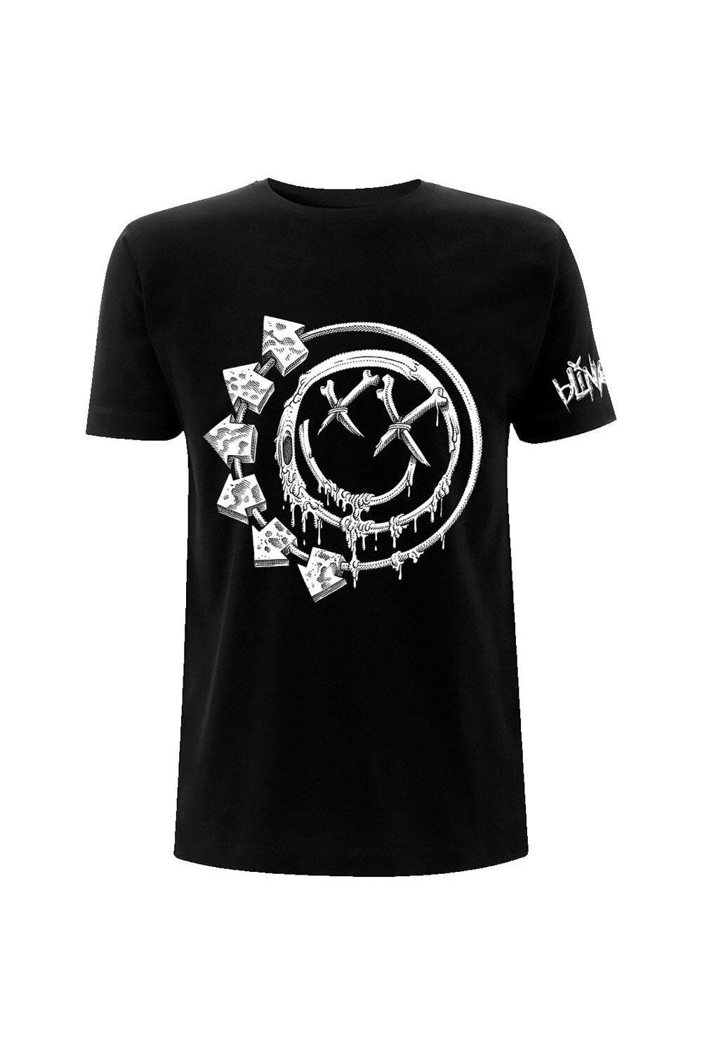 

Футболка с костями Blink 182, черный