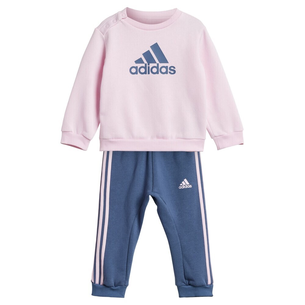 

Тренировочный костюм Adidas Bagde of Sport, синий/розовый