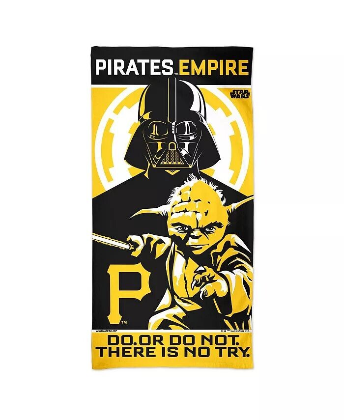 

Пляжное полотенце Spectra Star Wars Empire Pittsburgh Pirates 30 x 60 дюймов Wincraft, мультиколор