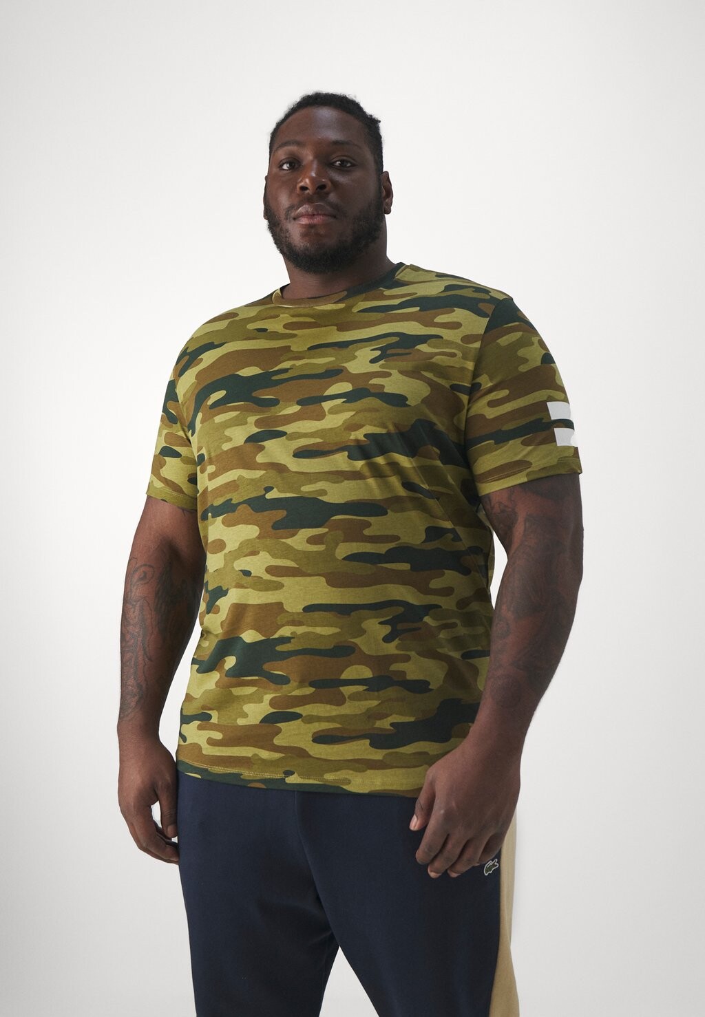 

Футболка с принтом Jcoboro Tee Crew Neck Jack & Jones, цвет white/green