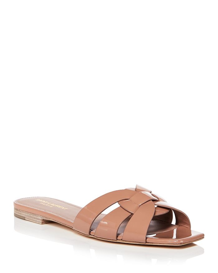 

Женские кожаные сандалии Nu Pieds Saint Laurent