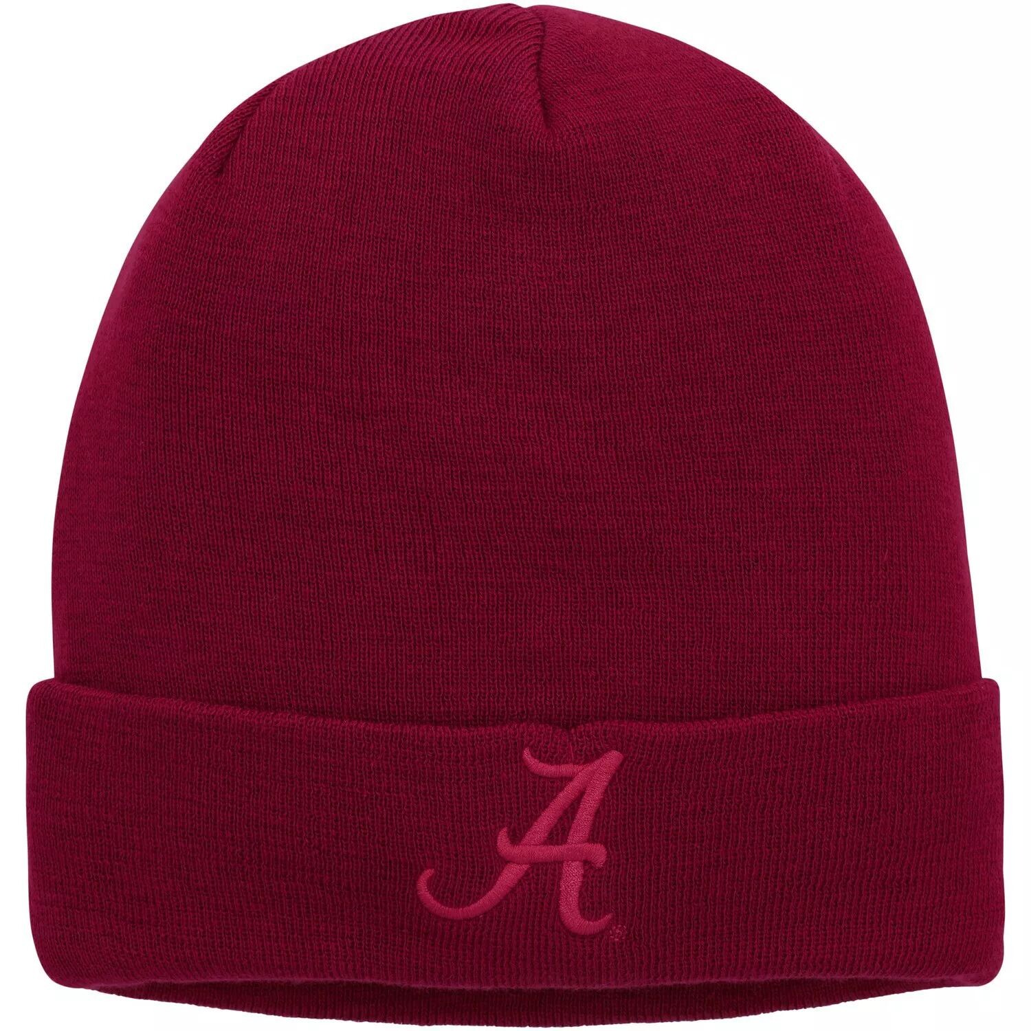 

Мужская вязаная шапка в тон с манжетами Nike Crimson Alabama Crimson Tide