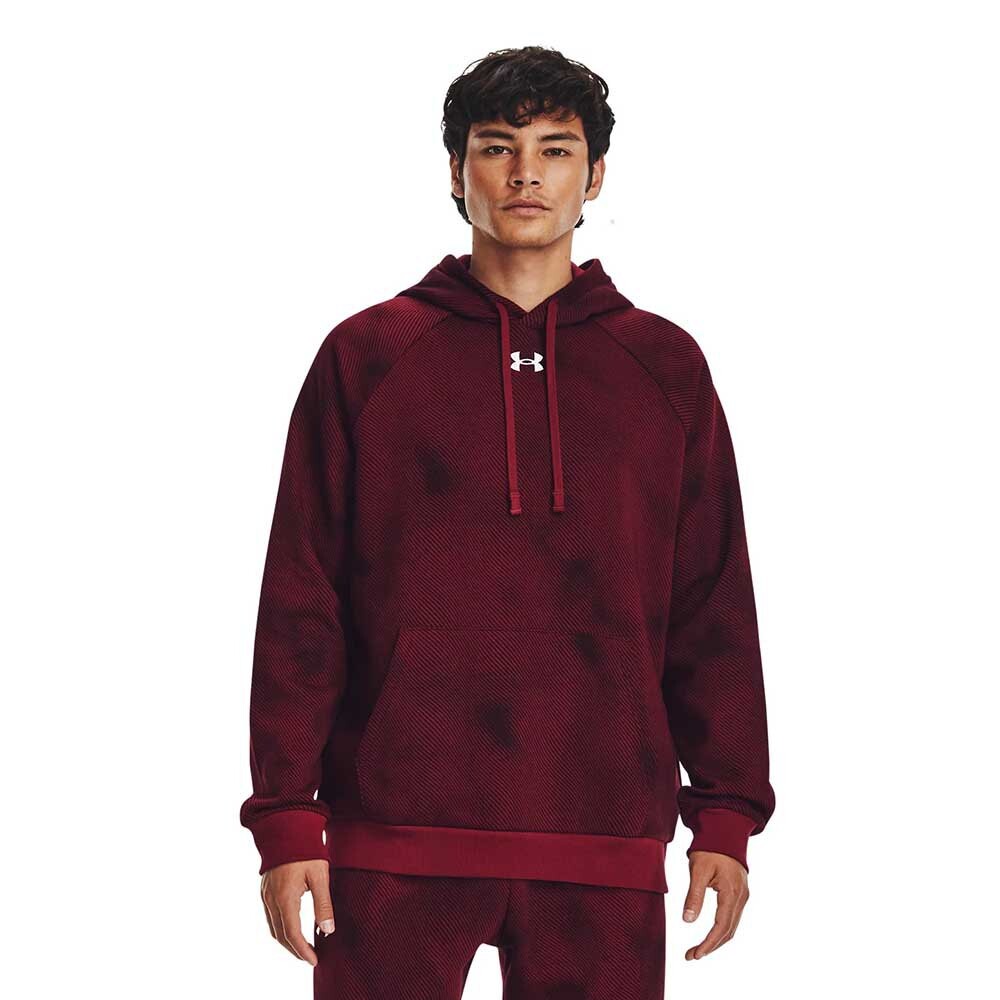 

Худи Under Armour Rival Fleece Printed, красный