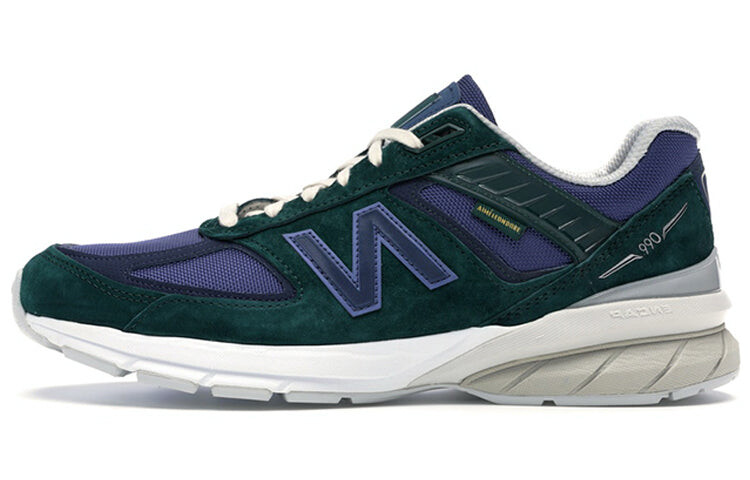 

Кроссовки Aim Leon Dore x New Balance 990V5, синий / зеленый