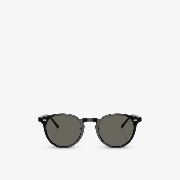 Ov5529su n 02 солнцезащитные очки из ацетата в фанто-оправе Oliver Peoples, черный