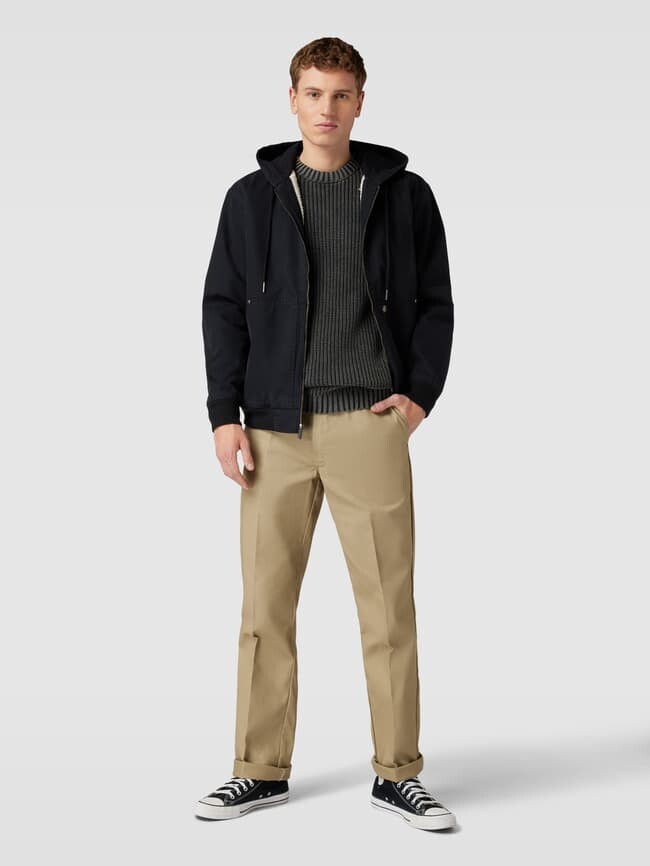 

Куртка с нашивкой-лейблом, модель "DUCK CANVA" Dickies, черный