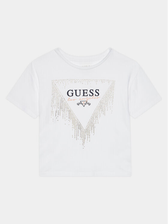 Футболка свободного покроя Guess, белый