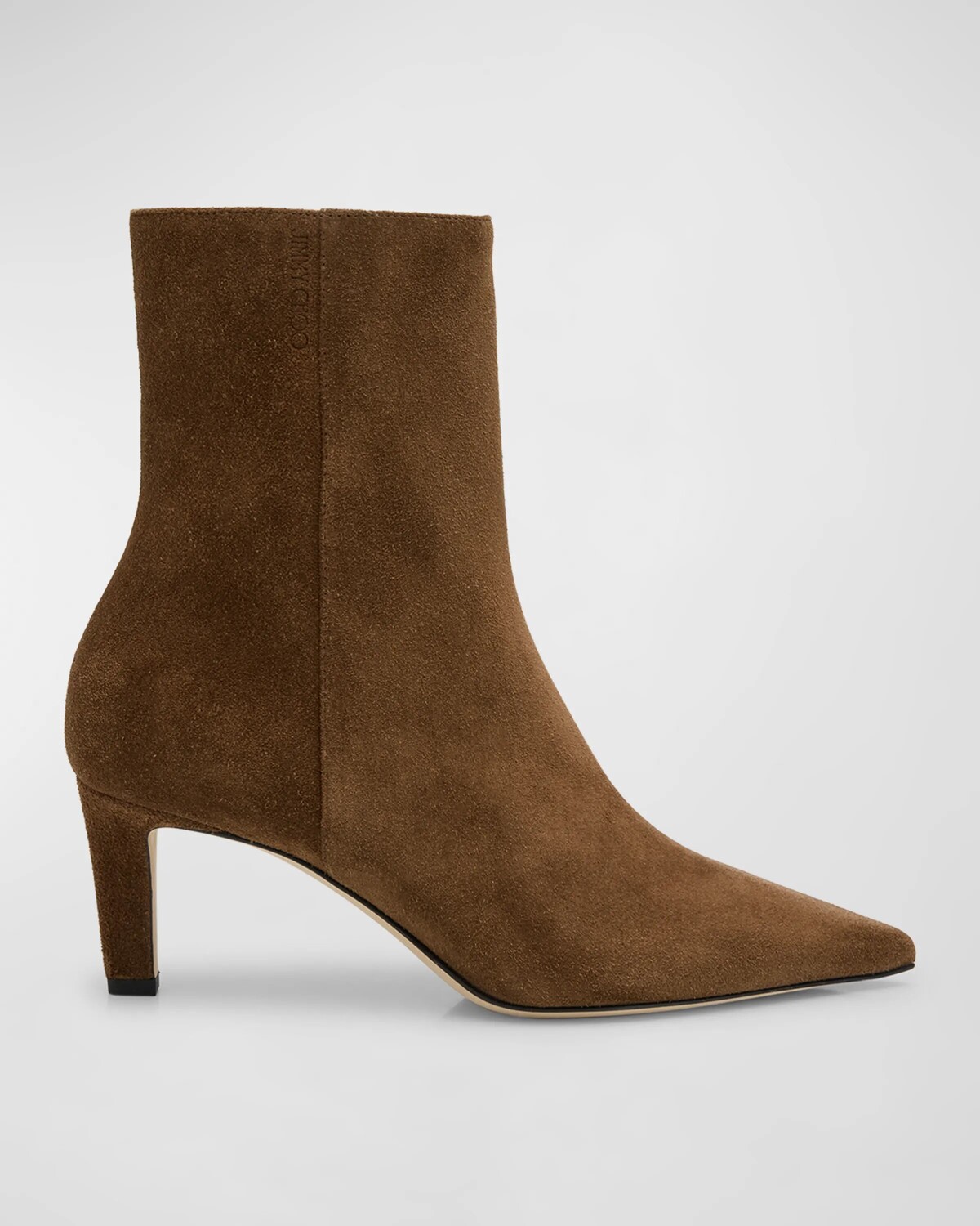 

Замшевые ботильоны Alizze до щиколотки Jimmy Choo, цвет Oak