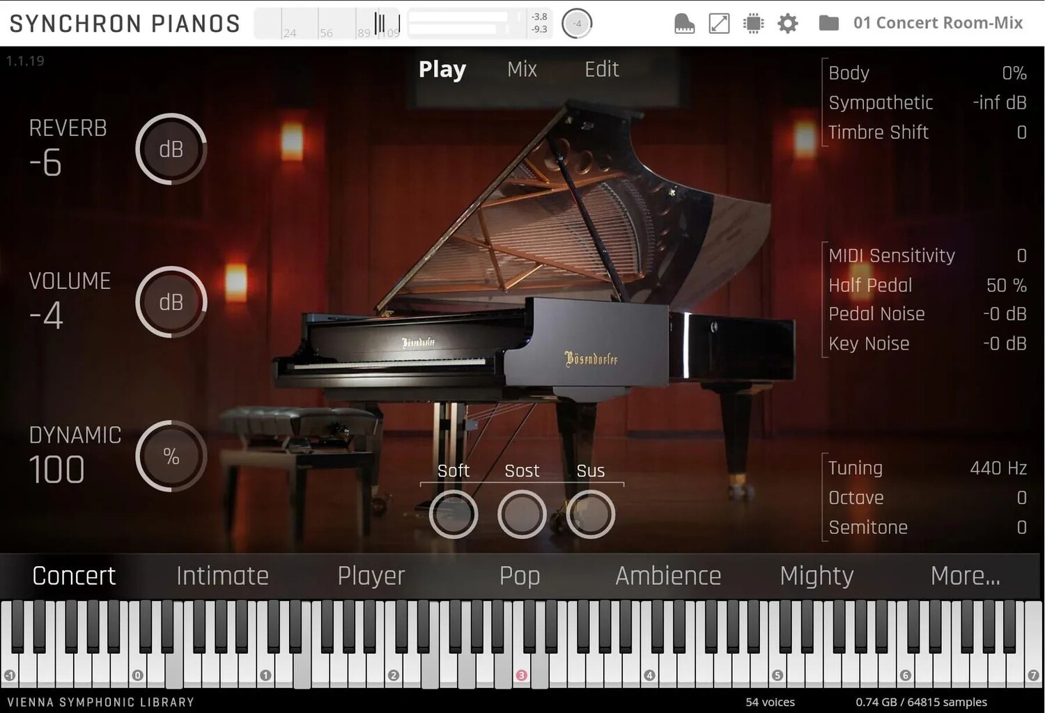 

Венская симфоническая библиотека Synchron Bösendorfer Imperial - Стандартная библиотека